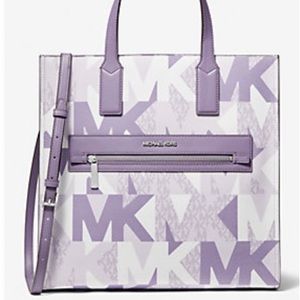 Michael kors large lavender bag